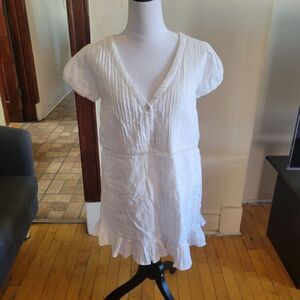 Urban Outfitters Bria Pleated Frock Dress Size Medium